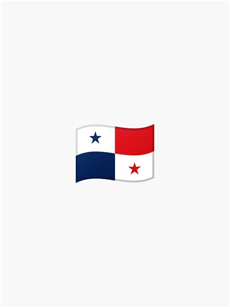 " Emoji Flag Panama" Sticker by Stickypegatinas | Redbubble