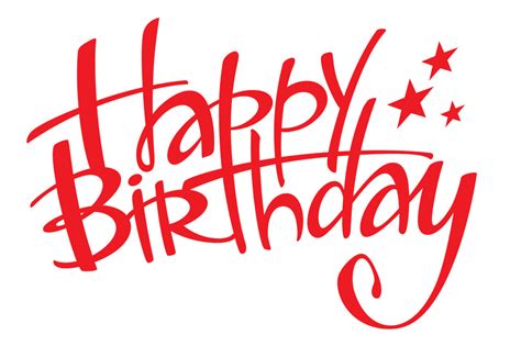 Happy Birthday Text - ClipArt Best