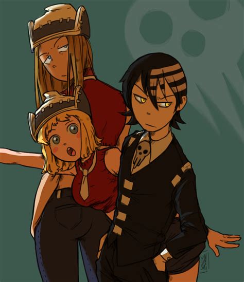 Kid, Liz and Patty by Ununshi on DeviantArt