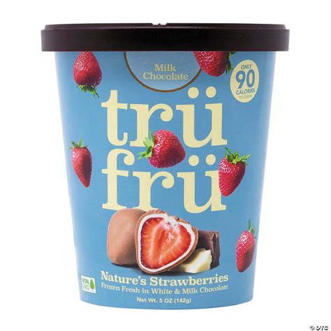 Tru Fru Strawberries in White & Milk Chocolate (5 oz, 8 Pack)