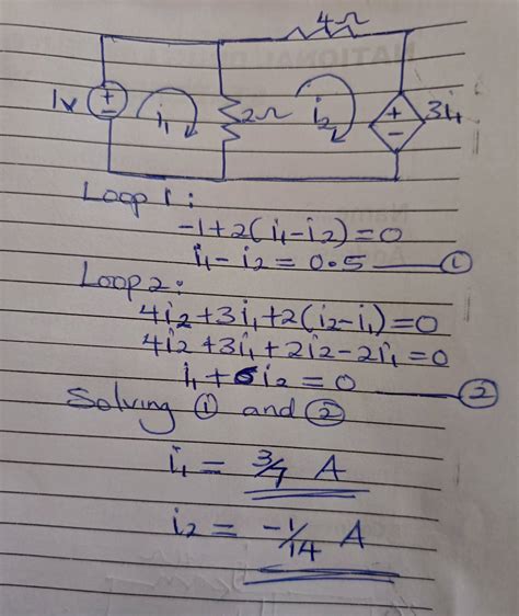 How do I apply mesh analysis to this circuit? - Electrical Engineering Stack Exchange