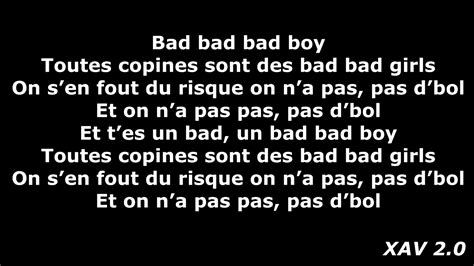 Marwa Loud - Bad Boy (Paroles / Lyrics) - YouTube