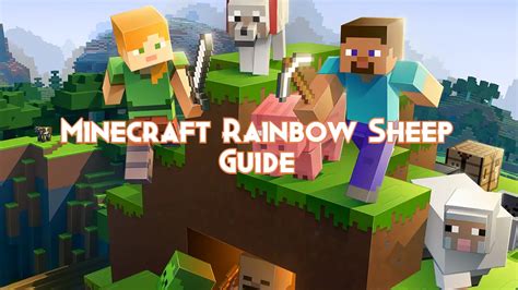 Minecraft Rainbow Sheep Guide: Drops, Behavior and Attacks - Pillar Of Gaming