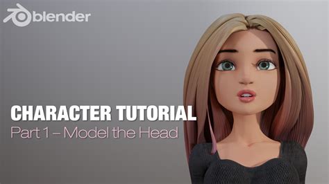 TomCAT - Blender Complete Character Tutorial - Part1 - Modeling the Head