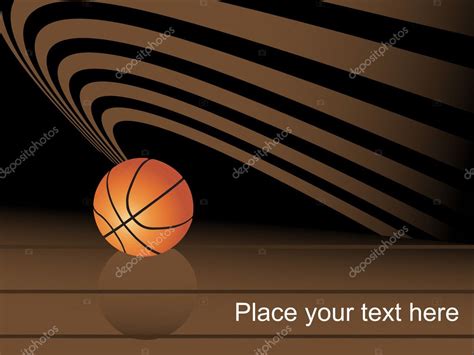 Basketball abstract background Stock Vector Image by ©alliesinteract ...