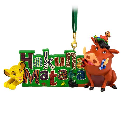 Disney Ornament - Hakuna Matata - Timon and Pumbaa