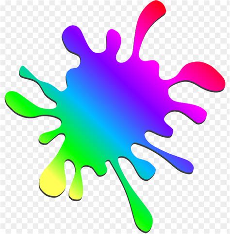 Colorful Paint Splatters Png PNG Transparent With Clear Background ID ...