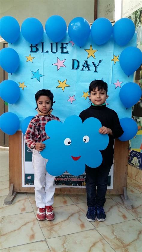 Blue Colour Day Activity | Dr A.Q. Khan School & College