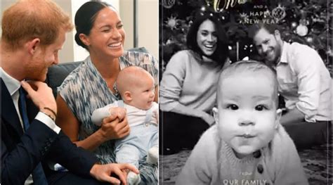 Harry And Meghan First Christmas Card With Archie Released