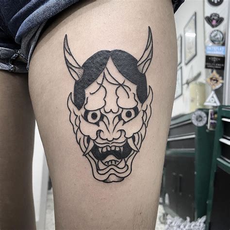 UPDATE: 36 Powerful Hannya Mask Tattoos (May 2020) | Tatuajes populares ...