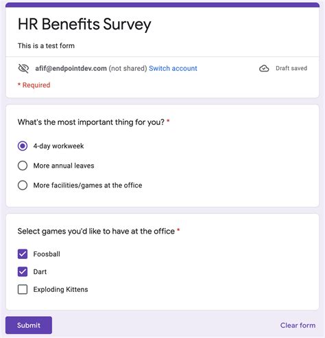 Forwarding Google Forms responses to an external API | End Point Dev