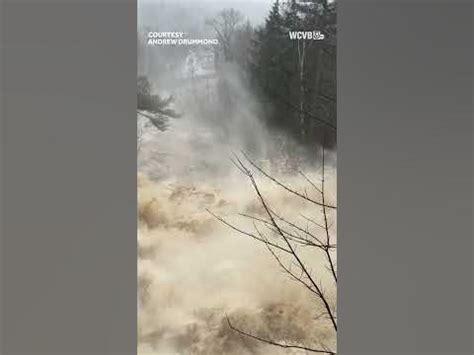 Jackson Falls, NH flash flooding after December storm - YouTube