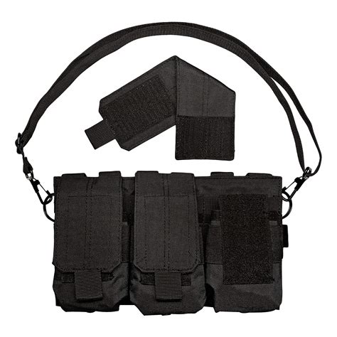 Buy Strike Hard Gear Triple Molle Pouch Bandolier for Shorter Magazines and Clips - SKS, M1 ...