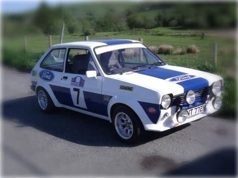 Rally Fiesta Mk1 | Retro cars, Vintage race car, British cars