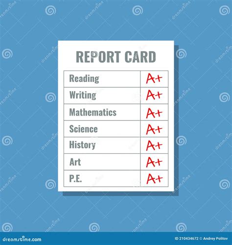 Soccer Report Card Template – Cardtemplate.my.id