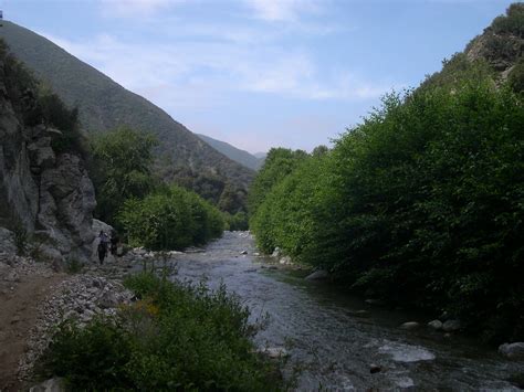 Azusa Canyon (San Gabriel Canyon), San Gabriel Mountains, Los Angeles ...