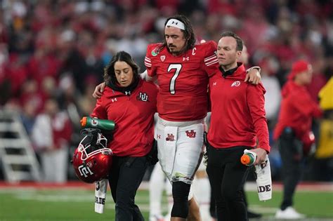 Utah's Cameron Rising exits 2nd straight Rose Bowl due to injury ...