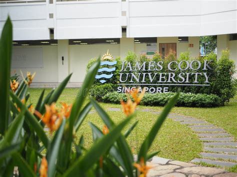 James Cook University Singapore Editorial Photo - Image of located, flower: 94245836