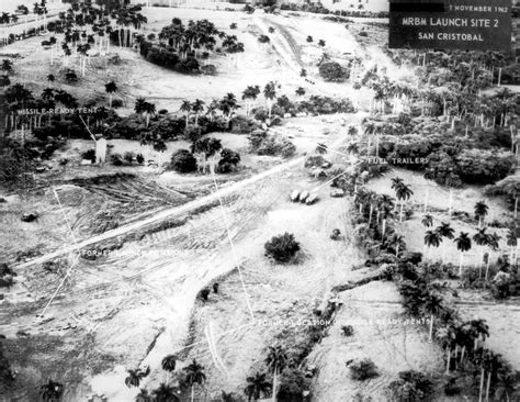 Cuban Missile Crisis of 1962, aerial view - Stock Image - C016/4235 ...