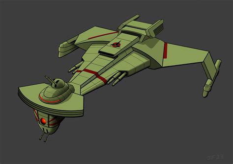 Reimagined Klingon D-7 Cruiser Ver. 2 by JamesF63 on DeviantArt