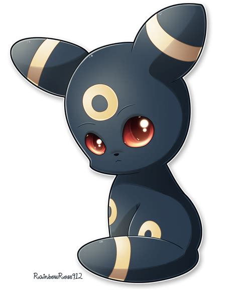 Chibi Umbreon by RainbowRose912 on DeviantArt