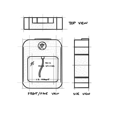 WEEK 4- Orthogonal Views + Insta Sketch – Sketching for Product Design