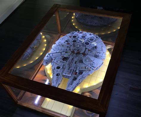 UCS Lego Millennium Falcon Coffee Table : 4 Steps - Instructables