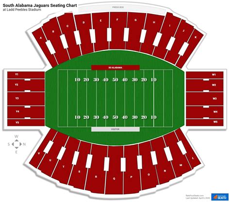 Ladd Peebles Stadium Seating Charts - RateYourSeats.com