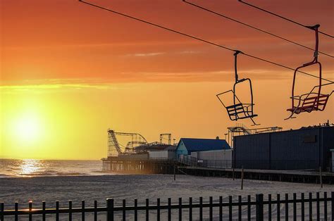 Boardwalk View, Seaside Heights Photograph by Bob Cuthbert - Fine Art ...