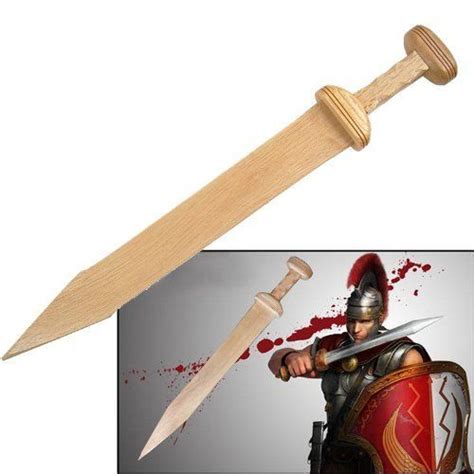 Wooden Roman Gladius Gladiator Trooper Greek Sword New Model Sport | sexiezpix Web Porn