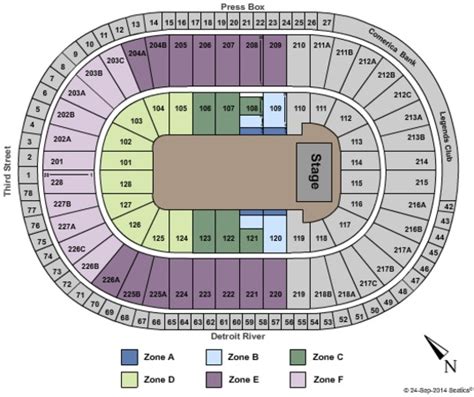 Joe Louis Arena Tickets in Detroit Michigan, Joe Louis Arena Seating ...