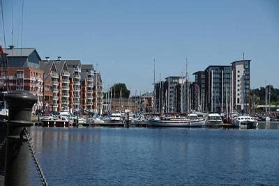 Ipswich Photo Gallery - A view of the Ipswich Waterfront development at the head of the River Orwell