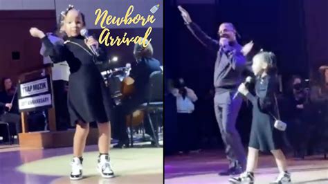 T.I. & Tiny's Daughter Heiress Steals The Show Performing "Live Your Life" Wit Dad! 🎤