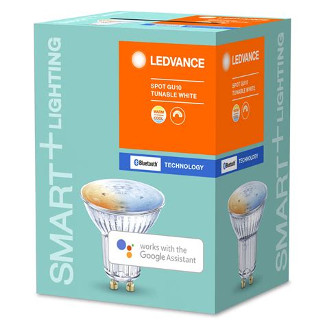 LEDVANCE SMART+ Bluetooth GU10 LED bulb 4.9W CCT | Lights.co.uk