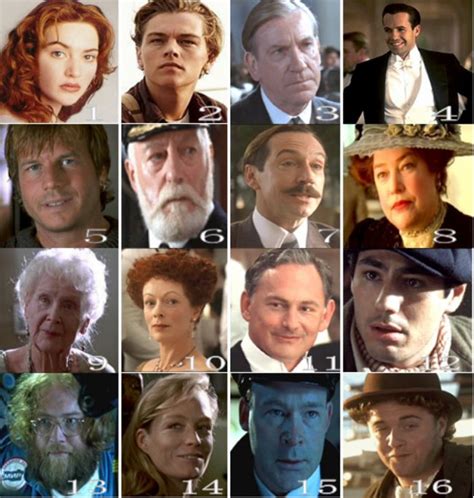 Titanic Characters Picture Quiz | Titanic movie, Titanic, Titanic facts