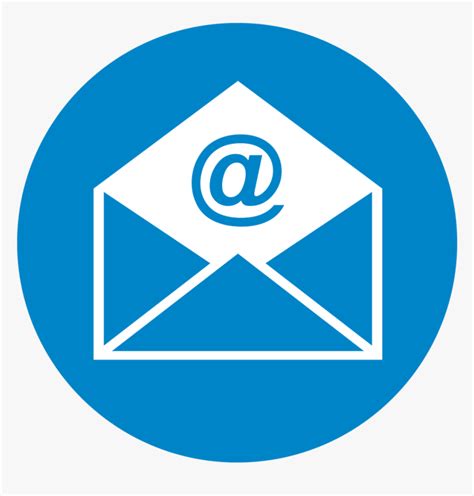 Email Icon Png Blue