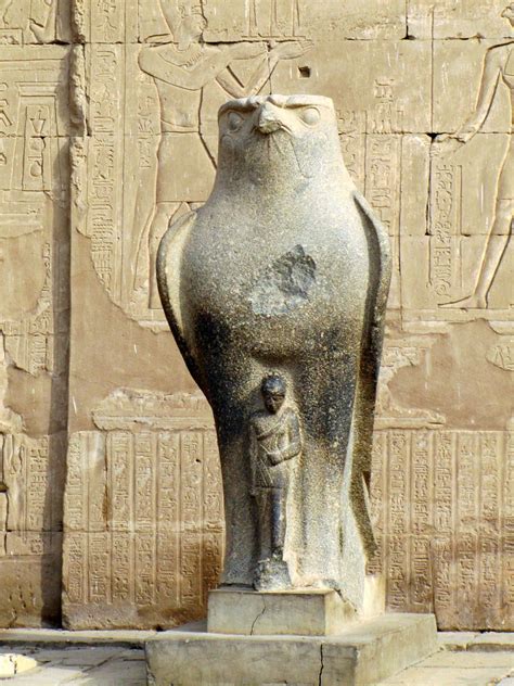 Horus Statue at Temple of Horus - Edfu, Egypt | (cc) David B… | Flickr