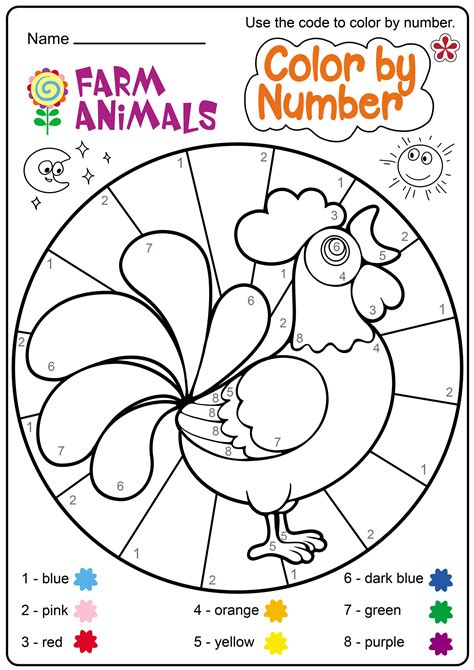 Free Printable Farm Animal Worksheets for Preschoolers | TeachersMag.com