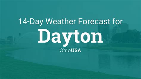 Dayton, Ohio, USA 14 day weather forecast