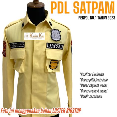 Jual SERAGAM PDL SATPAM TERBARU | Shopee Indonesia