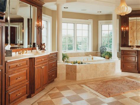 Ceramic Tile Bathroom Countertops | HGTV