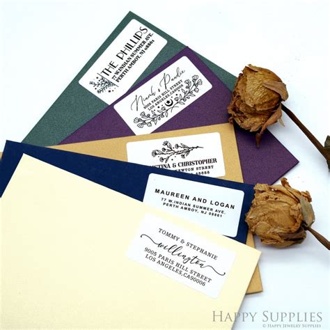 Address Labels ROLLS Return Address Labels Roll Custom Guest - Etsy