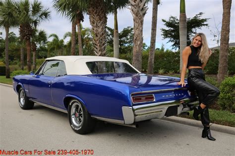 Used 1967 Pontiac Tempest Convertible For Sale ($34,000) | Muscle Cars for Sale Inc. Stock #2262