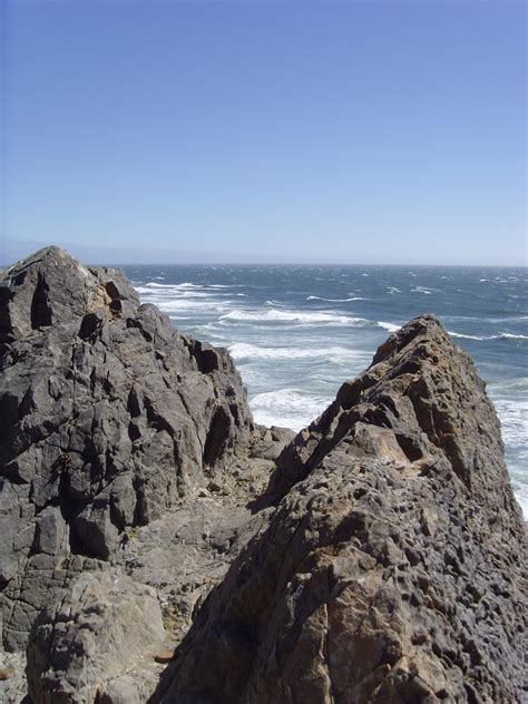 Rocky Ocean Edge Free Stock Photo - Public Domain Pictures