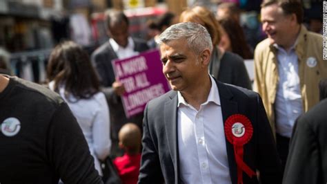 London's new mayor Sadiq Khan wants to make the city 'fairer and more ...