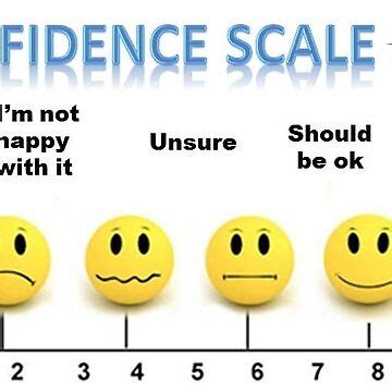 "Confidence scale 1-10" Journal for Sale by Singerevita | Redbubble