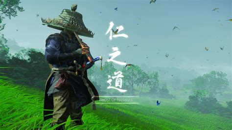 Ghost of Tsushima Jin Sakai video games #samurai #4K #wallpaper # ...