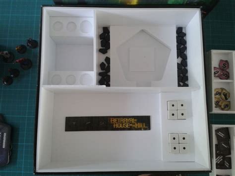 Making Box Inserts with foamcore | HeroQuest Adventures | BoardGameGeek | Board game storage ...