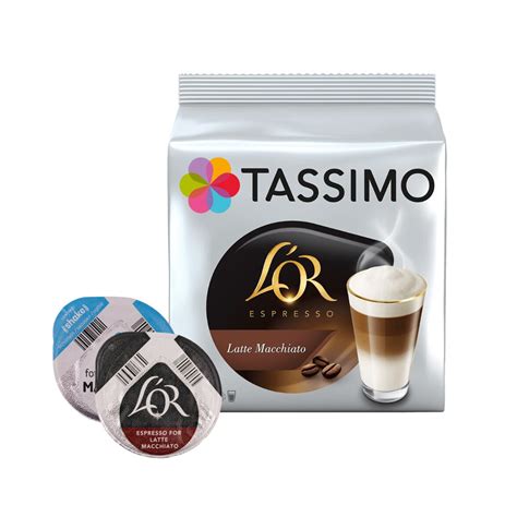 L'OR Latte Macchiato - 16 Capsules for Tassimo for £3.60.