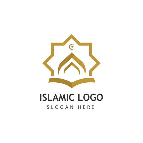 Premium Vector | Mosque vector icon illustration design template